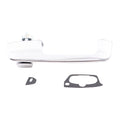 Premium Brock Replacement Passengers Outside Exterior Front Rear Chrome Door Handle compatible with Pickup Truck SUV Van 55075648 Fits select: 1991-1993 DODGE D-SERIES D200/D250