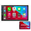 Premium Premium Car Radio 7'' 2 Din Stereo Receiver Bluetooth, Microphone, Mirror Link, Display, GPS, Touch Screen Support Apple Carplay , Android Auto - Great Deal!