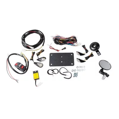 ATV Horn & Signal Kit with Flush Mount Signals for Honda RANCHER 420 4x4 AT DCT IRS 2015-2018 - Great Deal!