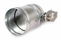 Dayton Round Smoke Damper,8-1/4 In. D,120V 3HGH7 - Great Deal! - Great Deal!