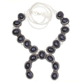Necklace Blue Sunsitara Gemstone Ethnic Style 925 Silver Jewelry 18-20''
