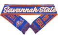 Big Boy Savannah State Tigers S6 Knit Scarf [Royal Blue - 80" x 7"] - Great Deal!