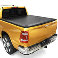 Premium Ledkingdomus 5.7 ft Soft Tri-Fold Truck Bed Tonneau Cover for 2019-2023 Dodge Ram 1500 without Ram Box