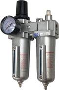 HEAVY DUTY COMBO PARTICULATE & COALESCING FILTER REGULATOR COMPRESSED AIR - Great Deal!