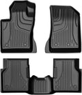 Premium AOMSAZTO Automotive Car Floor Mats for Jeep Compass 2017 2018 2019 2020 2021 2022 2023, All Weather Floor Liners Include 1st & 2nd Row (Not Fit 2017 Single Driver-Side Floor Hook Model) - Great Deal!