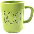 Premium Premium Premium Rae Dunn BOO Green Halloween Ceramic Mug - Great Deal!
