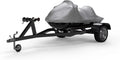 Premium Weatherproof Jet Ski Covers for SEA DOO SPI 650 1994-1997 - Silver - Sun Protection - All Weather - Trailerable - Protects from Rain, Sun, and More! Includes Trailer Straps & Storage Bag - Great Deal!