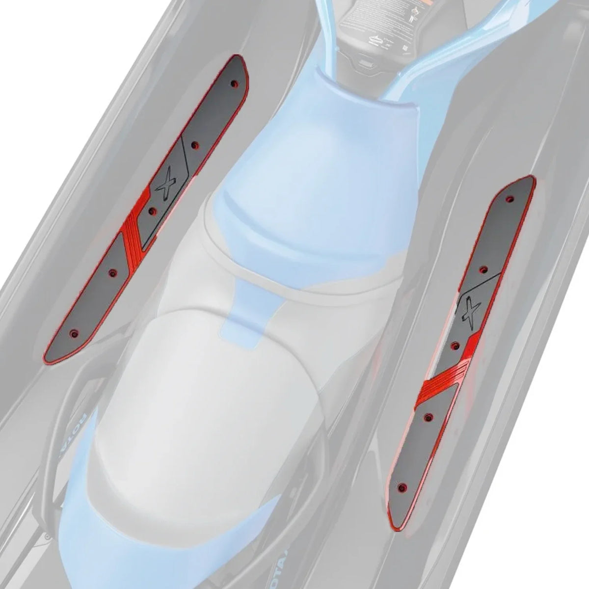 Premium Sea-Doo New OEM, High Performance Extended Angled Floorboard Wedges, 295100745 - Great Deal!