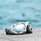 Premium Vented Floating Jet Ski Goggles | Jettribe Silver Frame / Smoke Tint Lens - Great Deal!