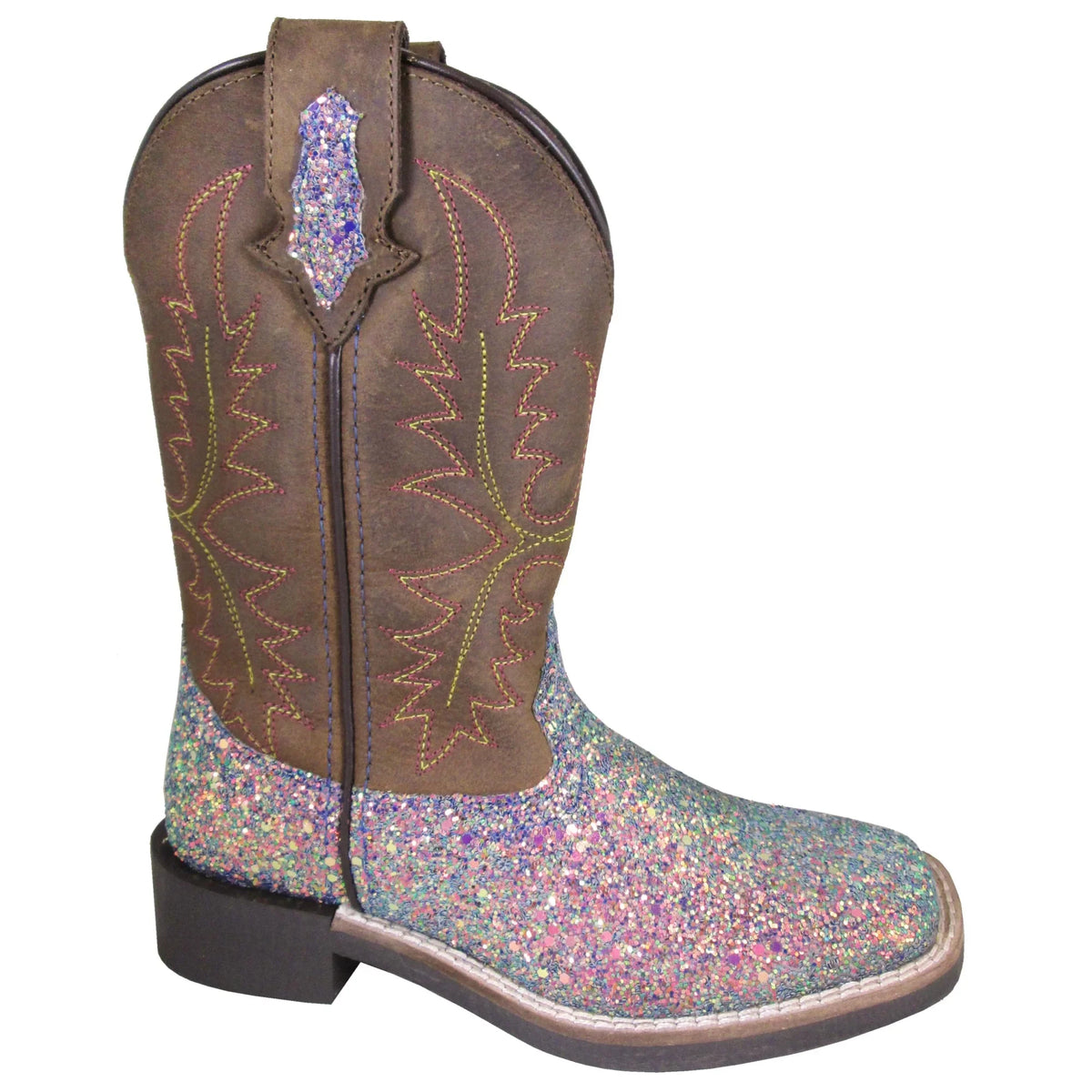 Premium Premium Smoky Mountain Girls' Ariel Western Boot Broad Square Toe Pink 2 D(M) US