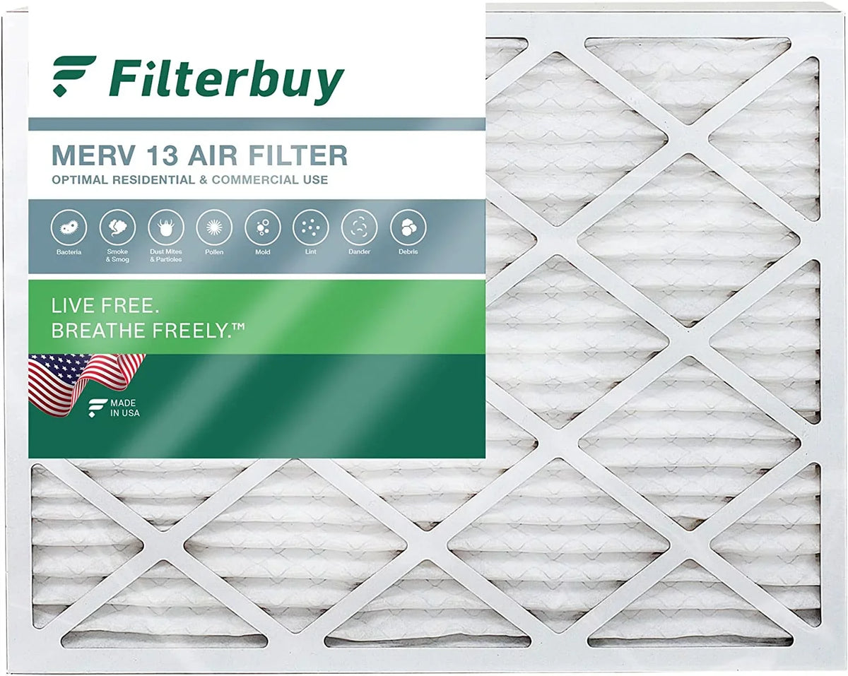 Premium Filterbuy 20x23x1 MERV 13 Pleated HVAC AC Furnace Air Filters (1-Pack) - Great Deal! - Great Deal!