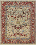 Premium Premium Premium Aria Quinton Ivory/Red Rug, 7'10" x 9'11" - Great Deal!