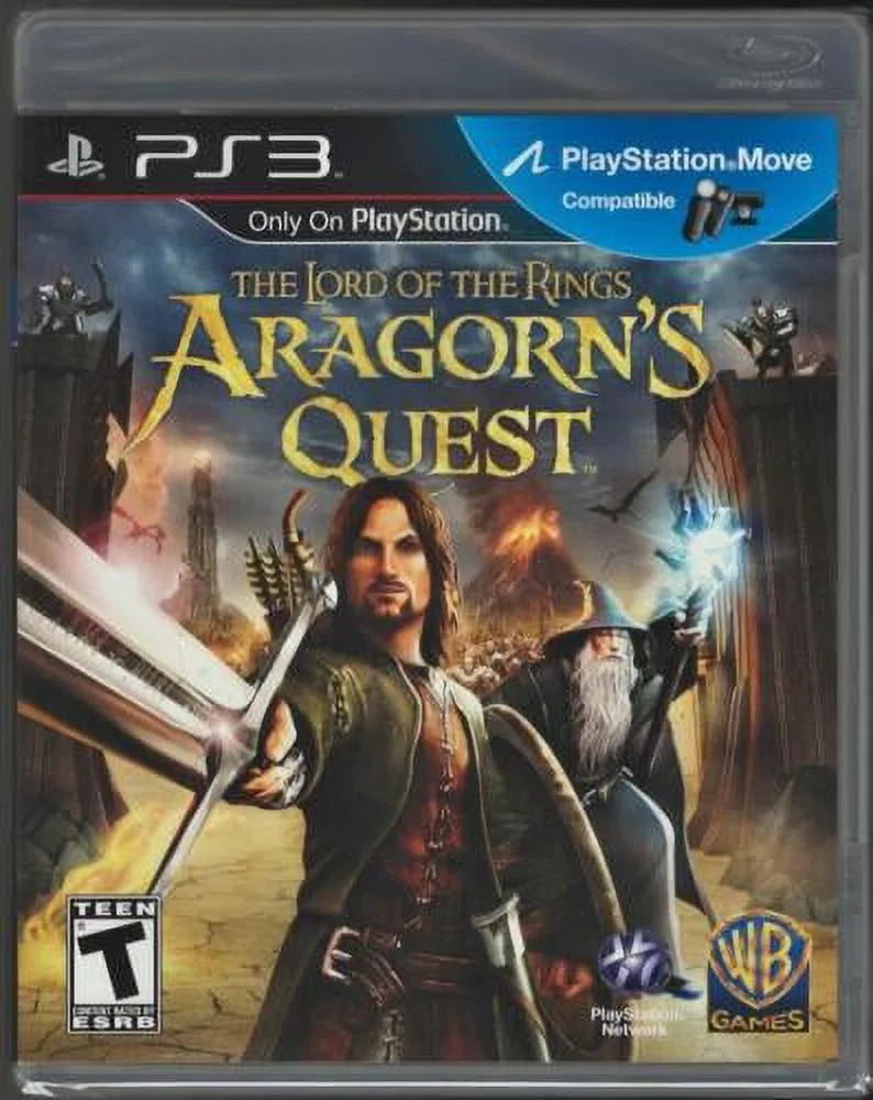 Premium Lord of the Rings: Aragorn''s Quest PS3 (Brand New Factory Sealed US Version) Pl - Great Deal!