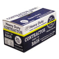 Premium Premium Premium AEP Industries Heavy-Duty Contractor Clean-Up Bags, 60 gal, 3 mil, 32" x 50", Black, 20/Carton - Great Deal!