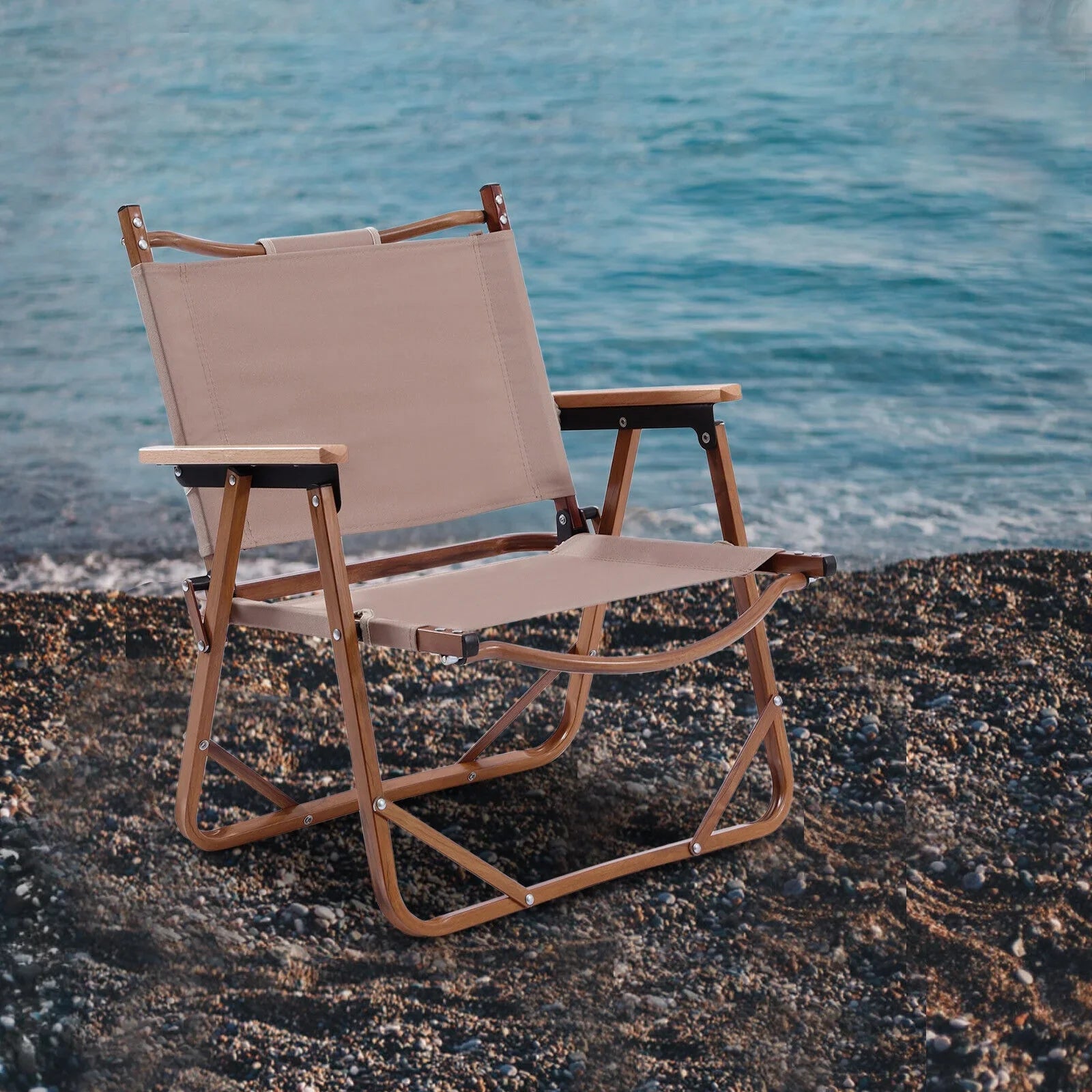 Premium Portable Folding Chair for Camping Hiking Park 600D Oxford Fabric Aluminum Alloy