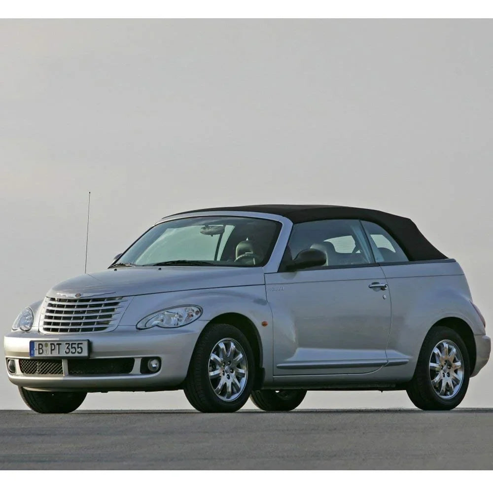 Premium Sierra Auto Tops Convertible Top Replacement for Chrysler PT Cruiser 2004-2008, Twillfast Canvas, Maroon - Great Deal!