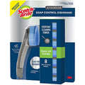 Premium Premium Premium Scotch Brite Advanced Soap Control Dishwand And Scraper, 8 Non-Scratch Refills - Great Deal!