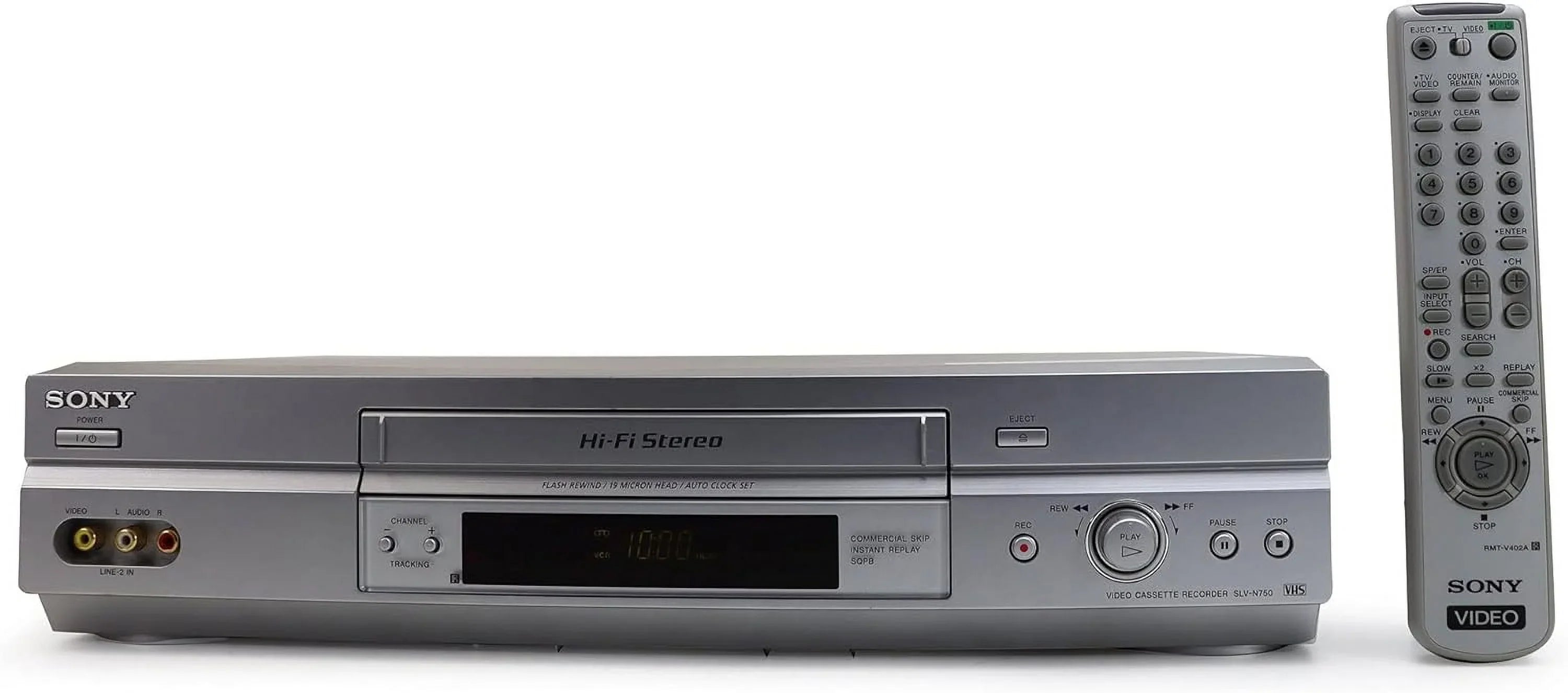 Premium Premium Restored Sony SLV-N750 Full Chassis 4-Head Hi-Fi VCR (Refurbished) - Great Deal!