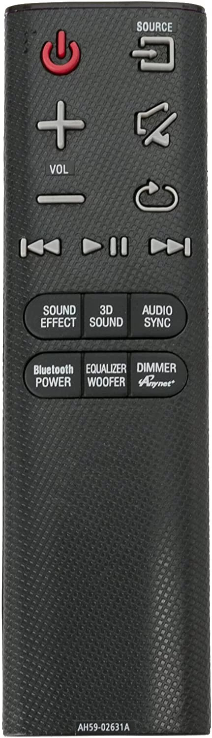 Premium Premium Premium New AH59-02631A Replaced Remote fit for Samsung HW-H450 HW-HM45 HW-HM45C Wireless Audio soundbar