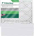 Filterbuy 24x25x4 MERV 8 Pleated HVAC AC Furnace Air Filters (4-Pack) - Great Deal! - Great Deal! - Great Deal! - Great Deal!