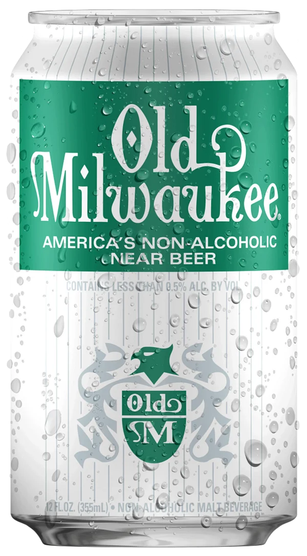 Premium Old Milwaukee (Pack of 24) Non Alcoholic 12oz Cans Beer Brewed For That Wonderful World Of Leisure (Includes 24 Individual 12oz Old Mil Cans)