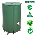 Premium Ktaxon 100 Gallon Collapsible Rain Barrel, Portable Water Storage Tank - Great Deal! - Great Deal!