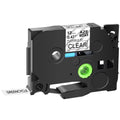 GREENCYCLE 100PK Compatible for Brother P-touch 12mm x 8m Black on Clear TZ TZe TZe-FX131 TZ-FX131 TZe-131 TZ-131 Flexible ID Cable Wire Label Tape - Great Deal! - Great Deal!