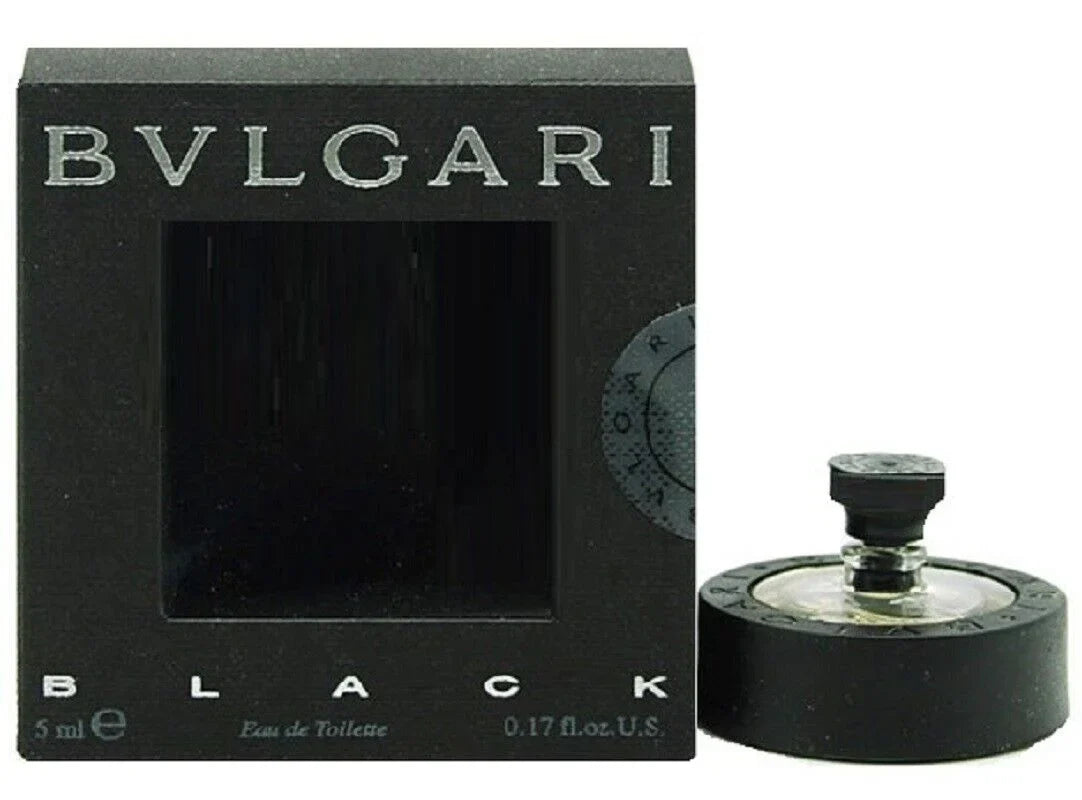 Premium Premium BVLGARI BLACK * Bvlgari 0.17 oz / 5 ml Miniature EDT Women Perfume Splash - Great Deal! - Great Deal!