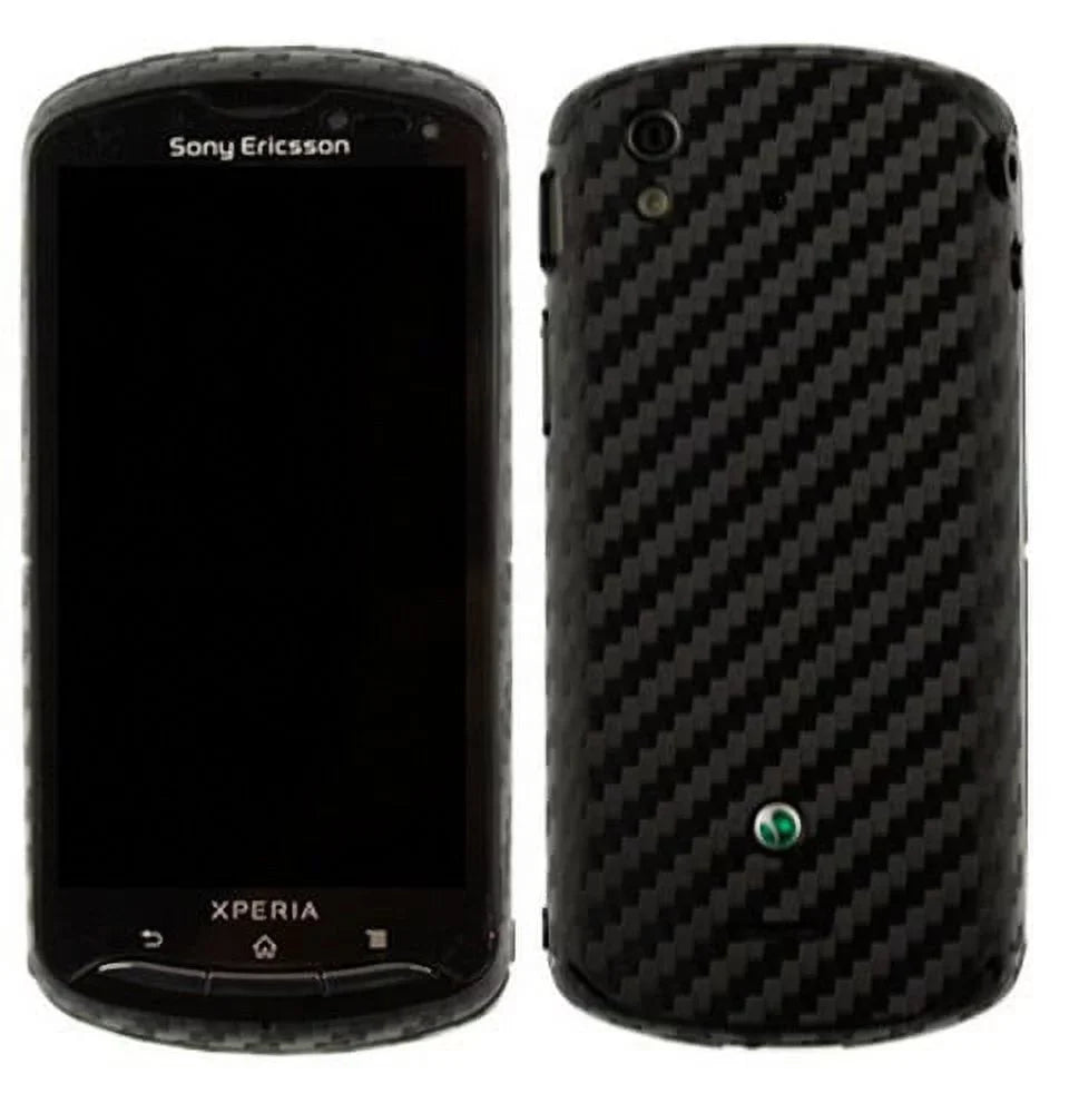 Premium Premium Skinomi Carbon Fiber Full Body + Screen Protector for Sony Xperia Pro - Great Deal!