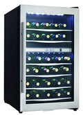 Premium Danby Dwc040a3 20" Wide 38 Bottle Capacity Free Standing Wine Cooler - Stainless Steel