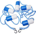Premium Premium Blue Devil Swimming Pool Rope and Floats, 16" - Great Deal!