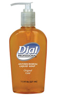 Dial Professional 84014 Liquid Dial Gold Antimicrobial Soap Decorative Pump 7.5 Oz. 12-Pack - Great Deal! - Great Deal!