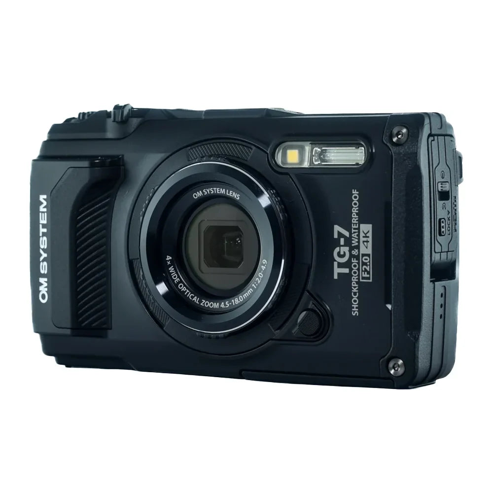 Olympus OM SYSTEM Tough TG-7 Digital Camera (Black) V110030BU000 - Great Deal!