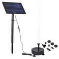 10V/8W Solar Powered Fountain Pump Water Pump with Adjustable Solar Panel DIY Birdbath Fountain Pump Outdoor Water Fountain Panel Kit for Fish Tank Small Pond Garden Patio Lawn Pool - Great Deal! - Great Deal!
