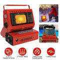 Premium 2 in 1 Portable Gas Burner Heater iMounTEK Butane Heaters for Inside Home Use, Camping Fishing
