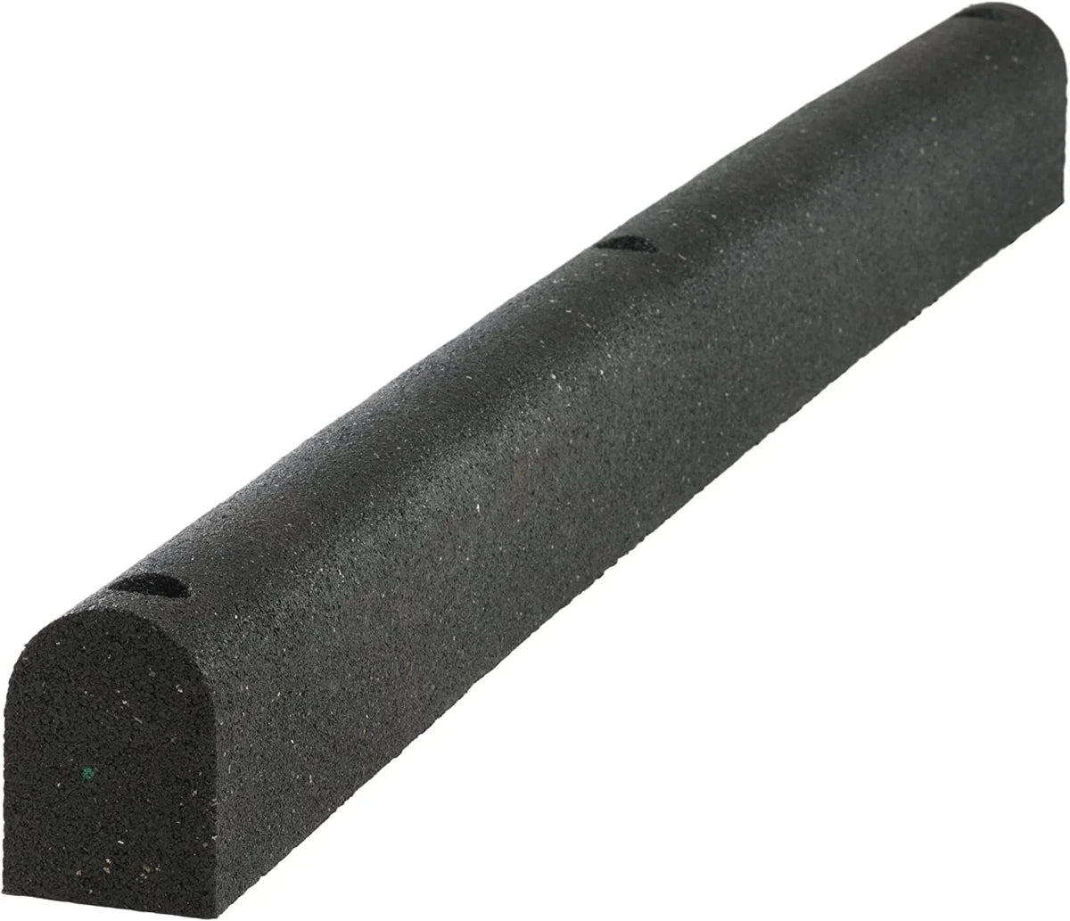 Playsafer Heavy Duty 4â Rubber Dock Bumper for Boat Docks, Marinas, Loading Docks, and Parking Spots - 48" x 3" x 4"