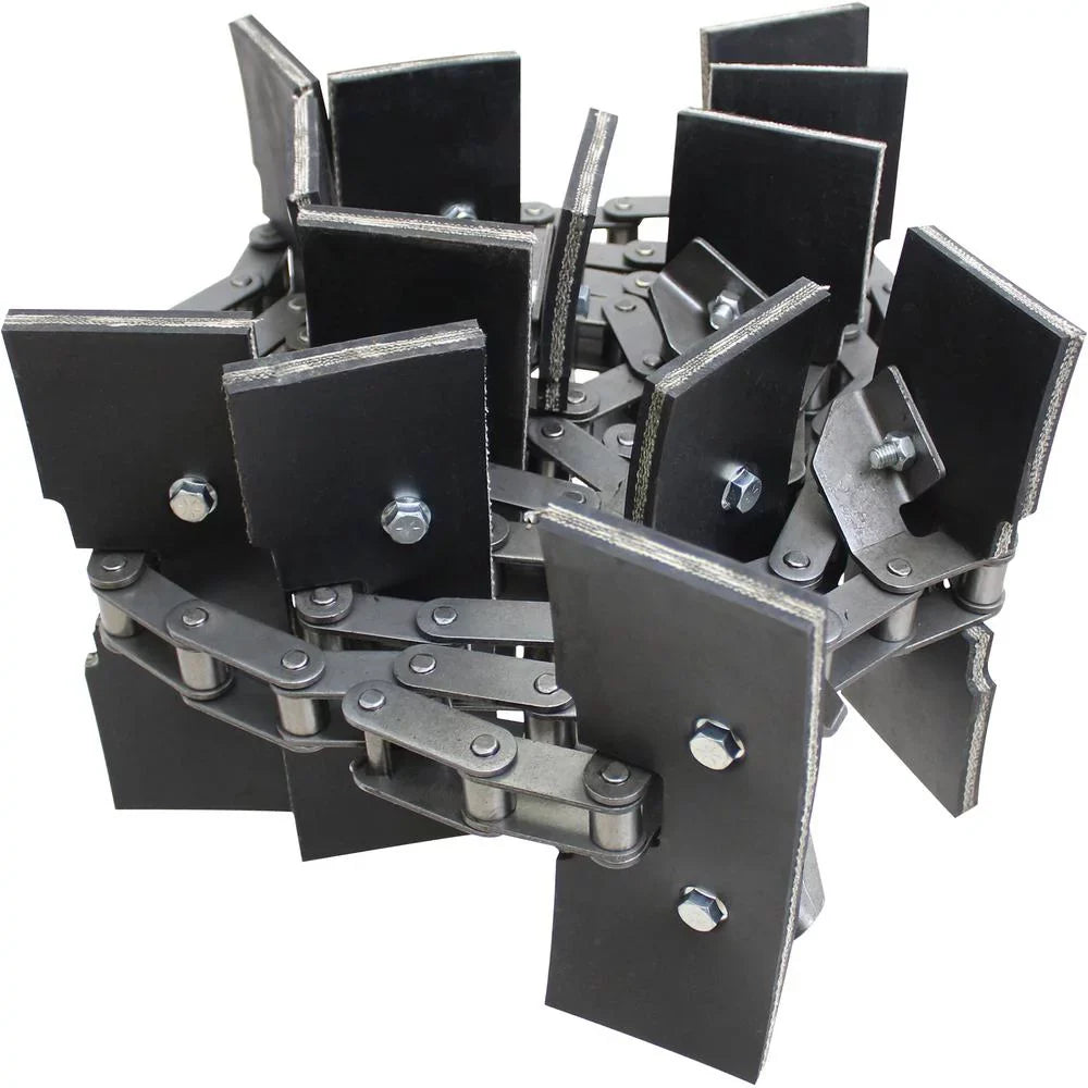 RAParts AMAXE47615 Return Grain Elevator Chain, Rubber Paddles - Great Deal! - Great Deal! - Great Deal!