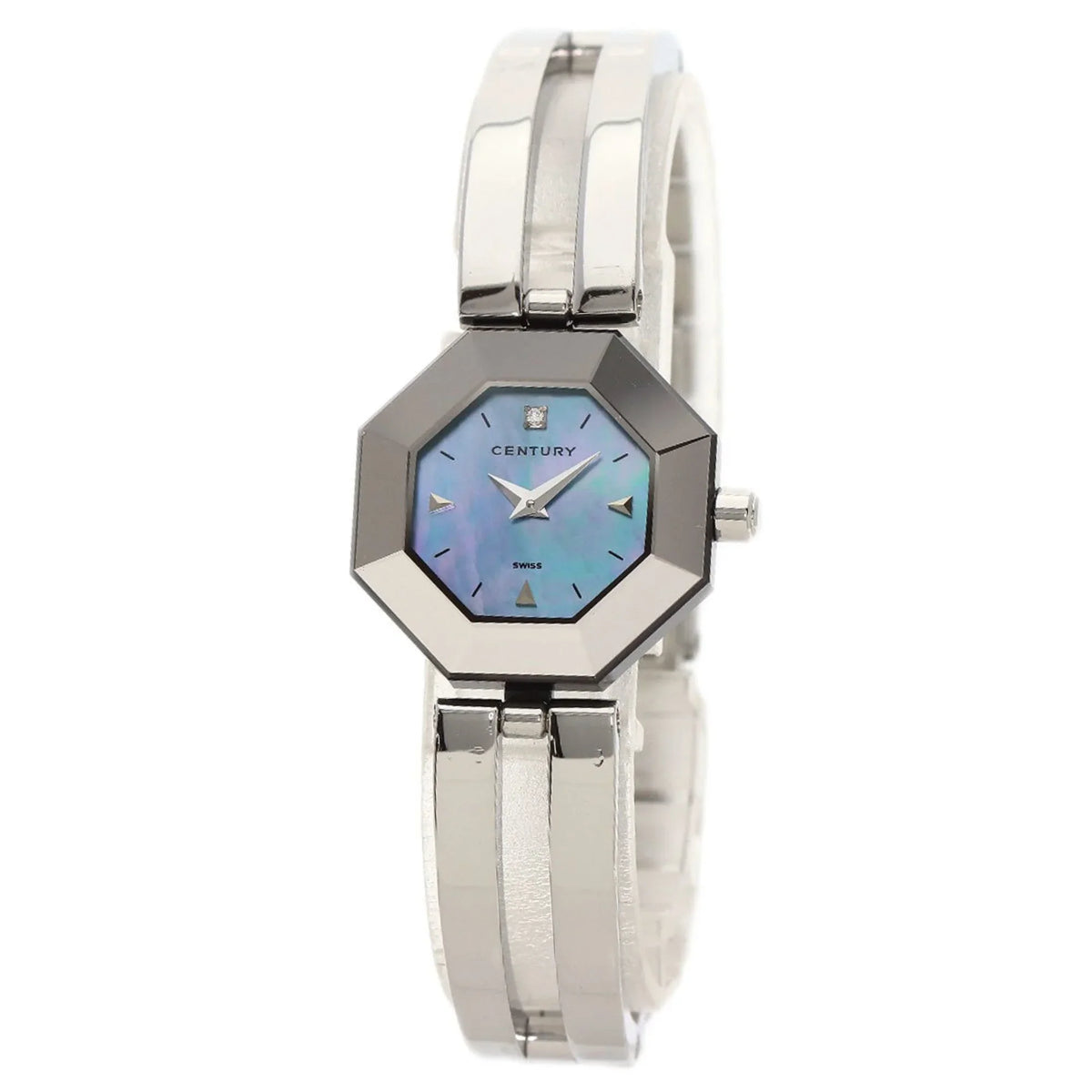 Premium Pre-Owned Century Time Gem Watch Stainless Steel/SS Ladies CENTURY (Good) - Great Deal! - Great Deal!