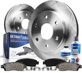 Premium Premium Detroit Axle - Rear Brake Kit for 12-20 Ford F-150 Disc Brake Rotors Replacement 2012 2013 2014 2015 2016 2017 2018 2019 2020 Ceramic Brakes Pads 6 Lug : 13.70" Rotor