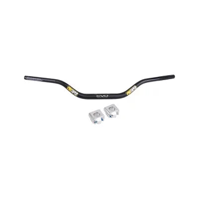 Premium Tusk Universal Big Bar Clamp and Bar Kit ProTaper EVO Windham MX/RM Mid Bend Black for Husqvarna WR 250 2004