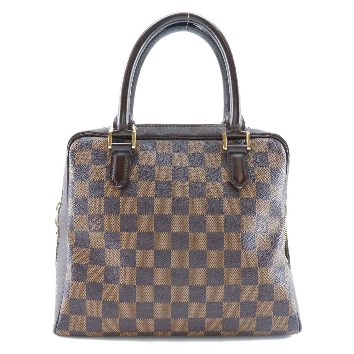 Premium Premium Premium Pre-Owned LOUIS VUITTON Louis Vuitton Brera Handbag N51150 Damier Canvas Brown VI0094 Women's (Good)