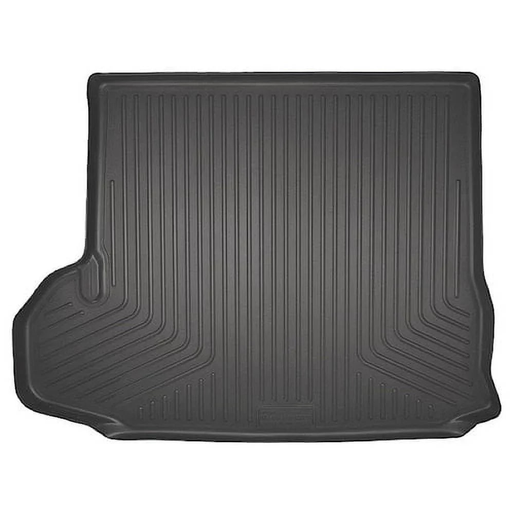 Premium Husky by RealTruck Weatherbeater Series Cargo Liner Black Compatible with 12-19 Toyota Highlander; Compatible with to back of 2nd row Seats over foldered 3rd row Seats - Great Deal!