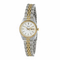 Ladies Day/Date Watch Stainless Gold-Tone Case Bracelet - White Face - Great Deal! - Great Deal!