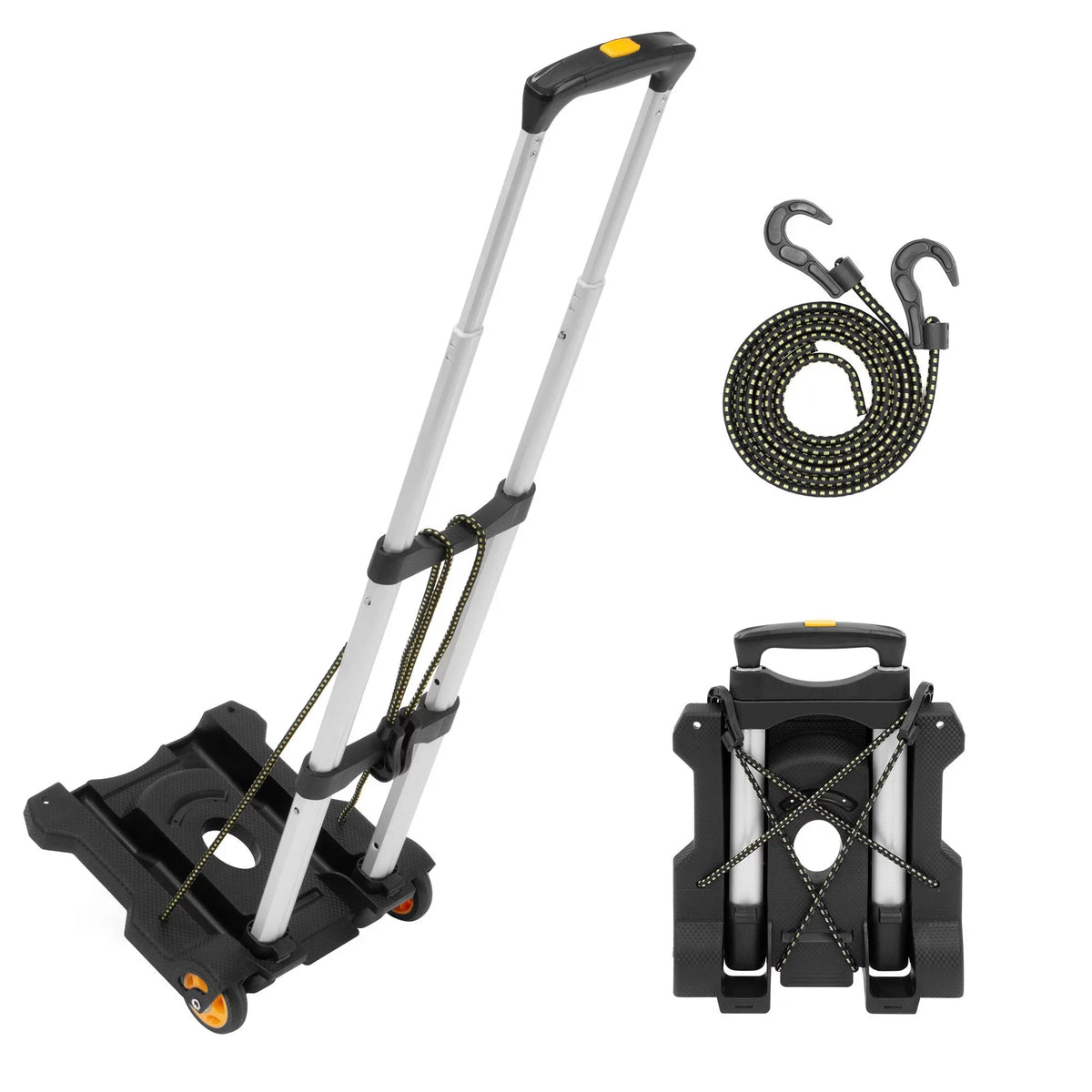 Mount-It! Premium Folding Luggage Cart, 77 LBS Capacity - Great Deal! - Great Deal!