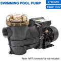 Premium iMeshbean Above Ground Swimming Pool Pump, 3/4HP Motor 110V, 2760GPH, Head Max 38FT, for Above Ground Swimming Pool and Inground Pool Water Circulation, w/ Strainer Basket - Great Deal!