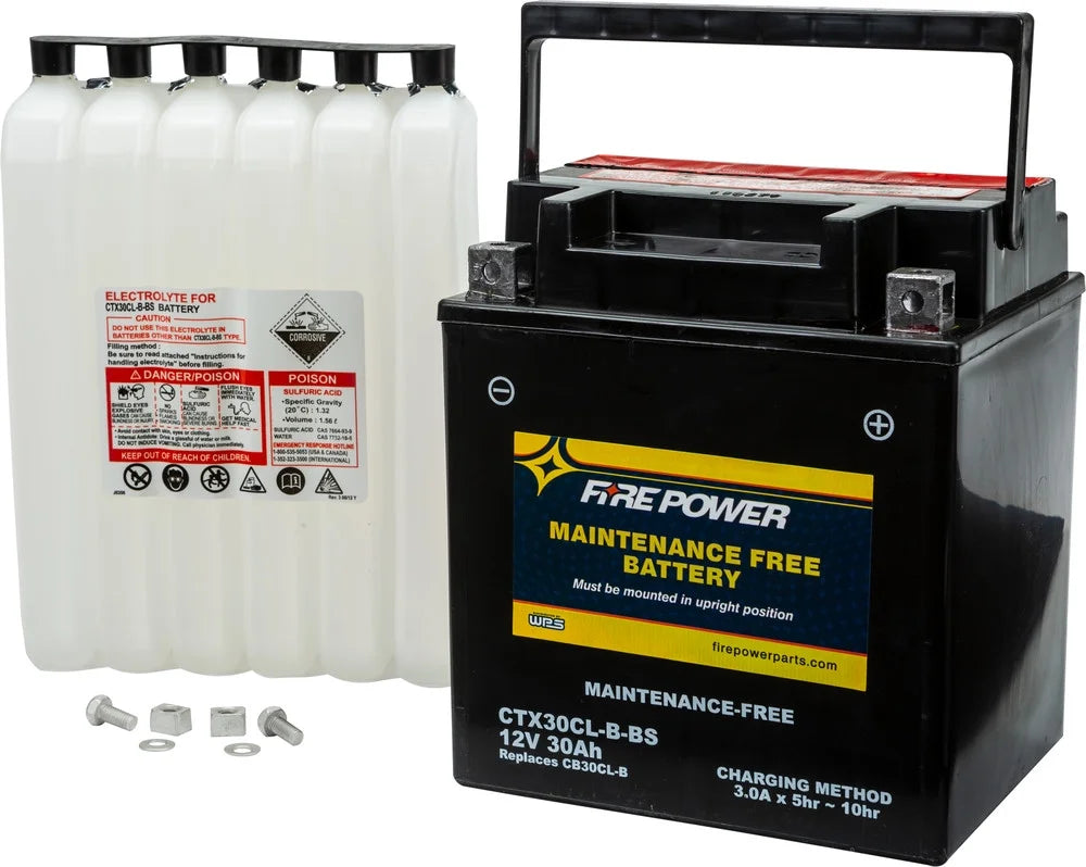 Premium Premium Fire Power Maintenance Free Battery CTX30CL-B-BS Compatible With Sea-Doo RXP 155 2007-2008 - Great Deal!