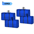 Premium Sherry Extra Large Storage Bags Heavy Duty Moving Bags, Backpack Straps Strong Handles & Zippersï¼Alternative to Moving Boxes, Packing & Moving Supplies, Blueï¼4 Packï¼ - Great Deal!