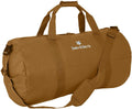 Very Large Duffle Bag Desert Brown 38x20 - 195.6L - Canvas Military and Army Cargo Style Duffel Tote for Men and Women College Student, Gym, Backpacking, Travel Luggage and Storage Shoulder Bag - Great Deal! - Great Deal!