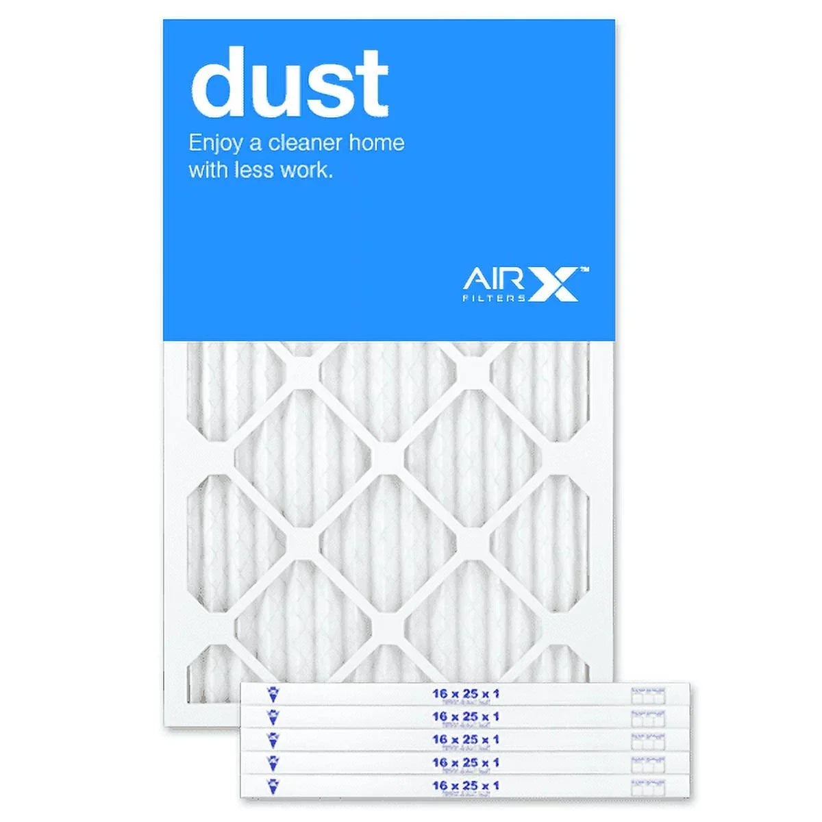 AIRx Dust 16x25x1 MERV 8 Pleated Filter - Great Deal! - Great Deal!
