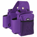 Premium Tough1 Nylon Saddle Bag w/Bottle Holders Purple - Great Deal! - Great Deal!